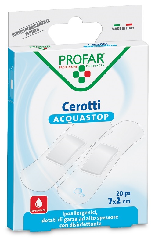 CEROTTO ACQUASTOP MEDI 7X2 CM PROFA 20 PEZZI - Farmafamily.it