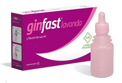 LAVANDA VAGINALE GINFAST CONFEZIONE DA 5 FLACONCINI DA 140ML - Farmafamily.it
