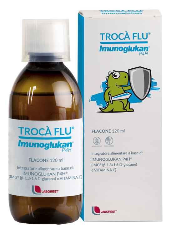 TROCA' FLU' IMUNOGLUKAN FLACONE 120 ML - Farmafamily.it