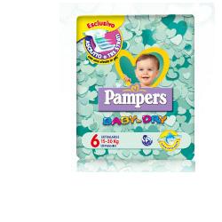 PAMPERS BABY DRY EXTRA LARGE 38 PEZZI - Farmafamily.it