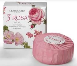 3 ROSA SAPONE PROFUMATO 100 G - Farmafamily.it