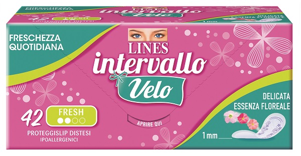 LINES INTERVALLO VELO FIORI E AGRUMI 42 PEZZI COUPON - Farmafamily.it