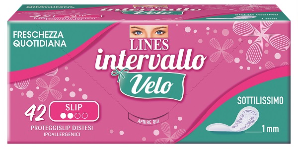 LINES INTERVALLO VELO SLIP 42 PEZZI COUPON - Farmafamily.it