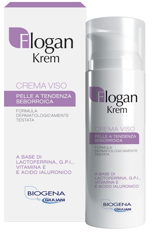 FLOGANKREM CREMA VISO PELLE TENDENZA SEBORROICA 50 ML - Farmafamily.it