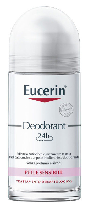 EUCERIN DEODORANTE ROLL-ON PELLI SENSIBILI 50 ML - Farmafamily.it