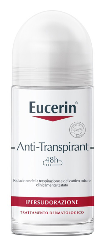 EUCERIN DEODORANTE ANTITRASPIRANT ROLL-ON 50 ML - Farmafamily.it
