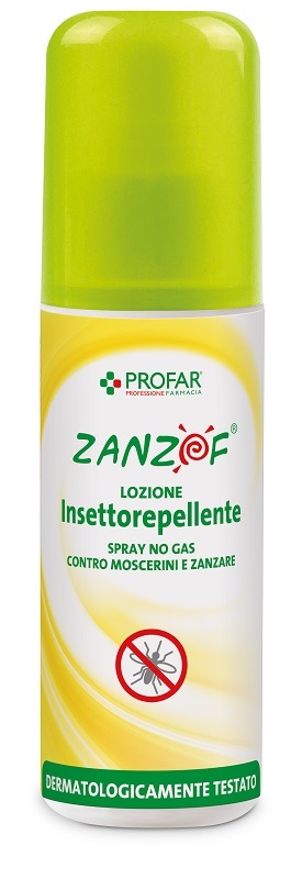 ZANZOF LOZIONE INSETTOREPELLENTE SPRAY DEET 9% 100 ML PROFAR - Farmafamily.it