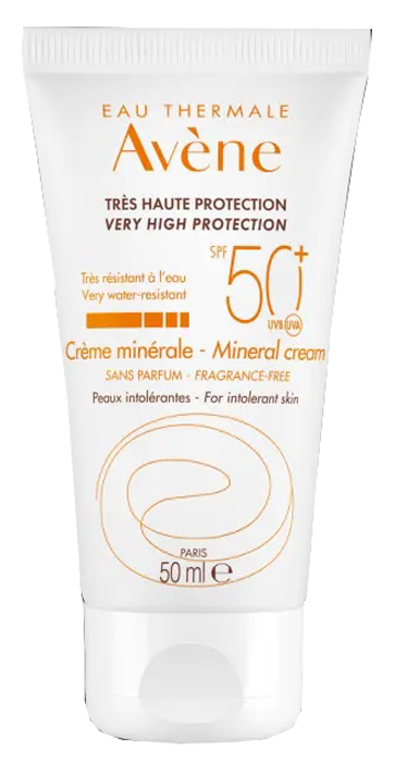 EAU THERMALE AVENE SOLARE LATTE SCHERMO MINERALE SPF 50+ 100 ML - Farmafamily.it