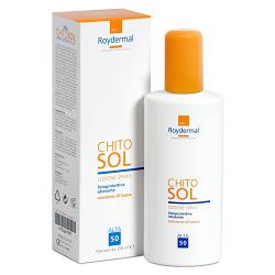 CHITOSOL LOZIONE SPRAY SOLARE FP 50 FLACONE 150 ML - Farmafamily.it