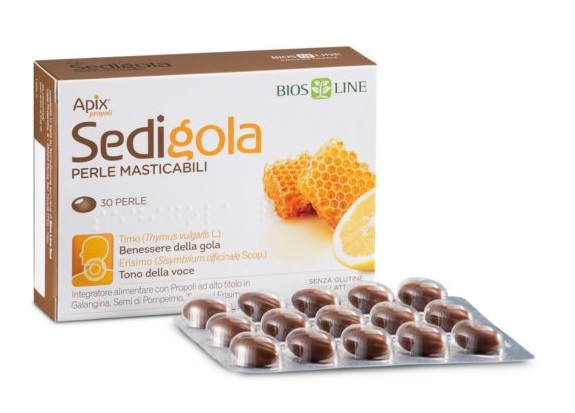 SEDIGOLA PERLE MASTICABILI 30 PERLE - Farmafamily.it