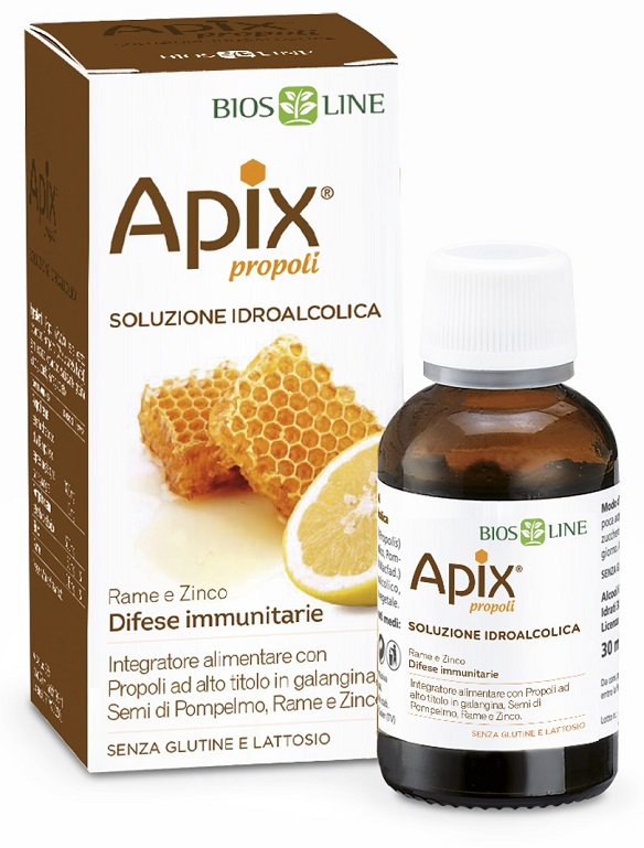 APIX PROPOLI SOLUZIONE IDROALCOLICA 30 ML BIOSLINE - Farmafamily.it