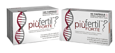 PIU' FERTIL FORTE 180 CAPSULE - Farmafamily.it