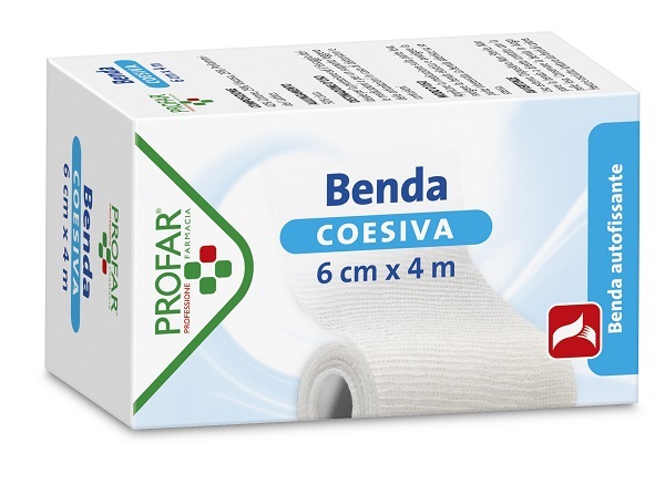 BENDA COESIVA 6 CM X 4 M PROFAR - Farmafamily.it
