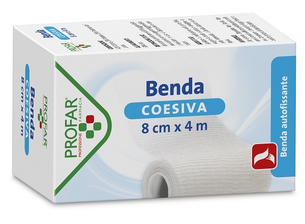 BENDA COESIVA 8 CM X 4 M PROFAR - Farmafamily.it