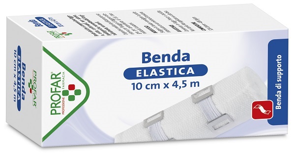BENDA ELASTICA 10 CM X 4,5 M PROFAR - Farmafamily.it