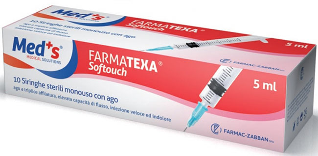 SIRINGA MEDS 5 ML 14 GAUGE 10 PEZZI - Farmafamily.it