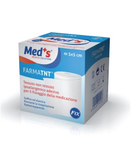CEROTTO MEDS FARMATESSUTO NON TESSUTO TESSUTO NON TESSUTO FIX IPOALLERGENICO ADESIVO 250X5 CM - Farmafamily.it