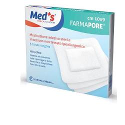 MEDICAZIONE ADESIVA MEDS 10X12 CM 5 PEZZI - Farmafamily.it