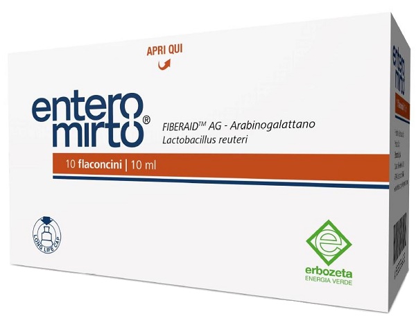 ENTERO MIRTO 10 FLACONCINI DA 10 ML - Farmafamily.it