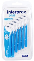 INTERPROX PLUS CONICO BLU 6 PEZZI - Farmafamily.it