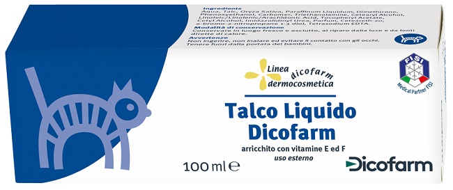 DICOFARM TALCO LIQUIDO 100 ML - Farmafamily.it