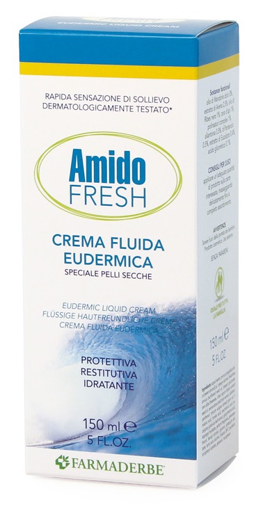 AMIDO FRESH CREMA FLUIDA EUDERMICA 150 ML - Farmafamily.it