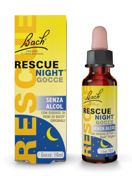 RESCUE ORIGINAL NIGHT SENZA ALCOL GOCCE 10 ML - Farmafamily.it