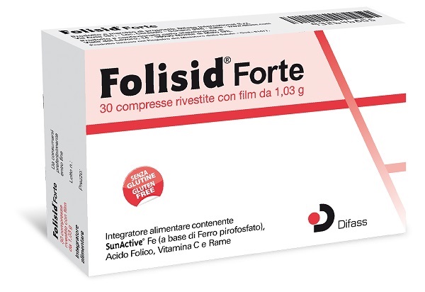 FOLISID FORTE 30 COMPRESSE 3,9 G - Farmafamily.it