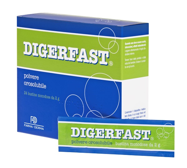 DIGERFAST POLVERE 24 BUSTINE MONODOSE 2 G - Farmafamily.it