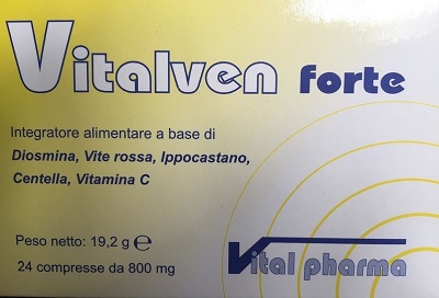 VITALVEN FORTE 24 COMPRESSE BLISTER 19,20 G - Farmafamily.it