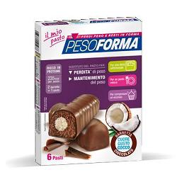 PESOFORMA BARRETTA CUORE COCCO 6 PASTI 12 X 31 G - Farmafamily.it