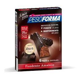 PESOFORMA BARRETTE DARK 12 X 31 G - Farmafamily.it