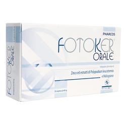 PHARCOS FOTOKER ORALE 30 COMPRESSE - Farmafamily.it