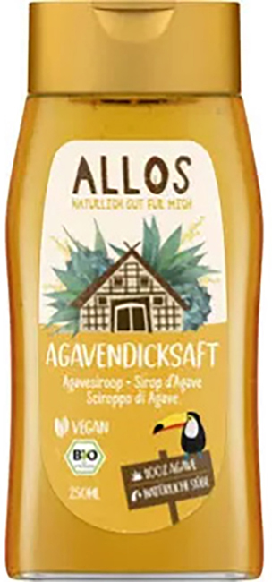 ALLOS SCIROPPO D'AGAVE SQUEEZE 250 ML - Farmafamily.it