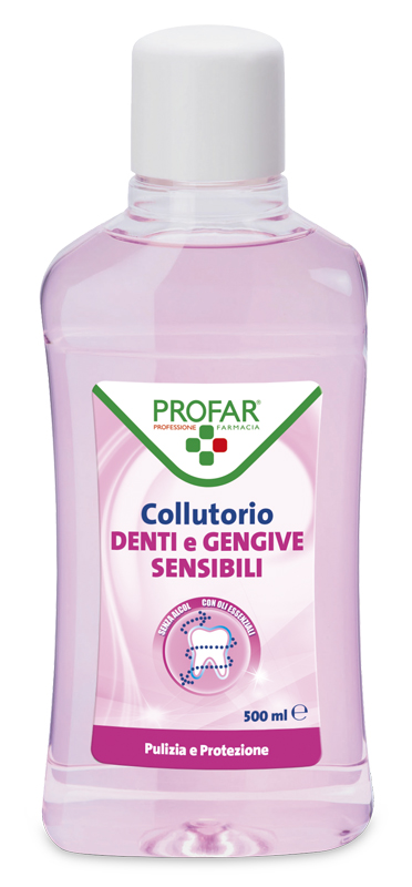 PROFAR COLLUTORIO DENTI/GENGIVE SENSIBILI 500 ML - Farmafamily.it