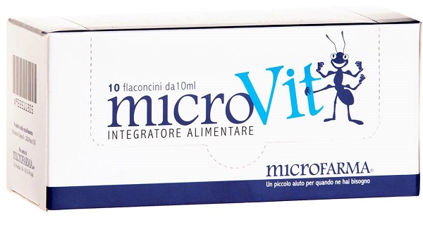 MICROVIT 10 FLACONCINI DA 10 ML - Farmafamily.it