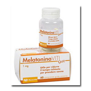 MELATONINA VITI FAST 1MG 60 COMPRESSE GUSTO ARANCIA - Farmafamily.it