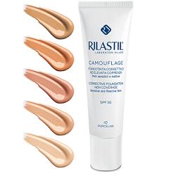RILASTIL CAMOUFLAGE FONDOTINTA CORRETTIVO FLUIDO ELEVATA COPRENZA 10 30 ML - Farmafamily.it