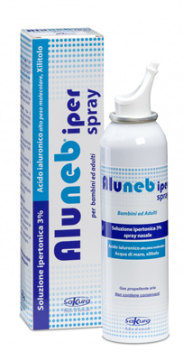 ALUNEB SOLUZIONE IPERTONICA 3% SPRAY NASALE 125 ML - Farmafamily.it