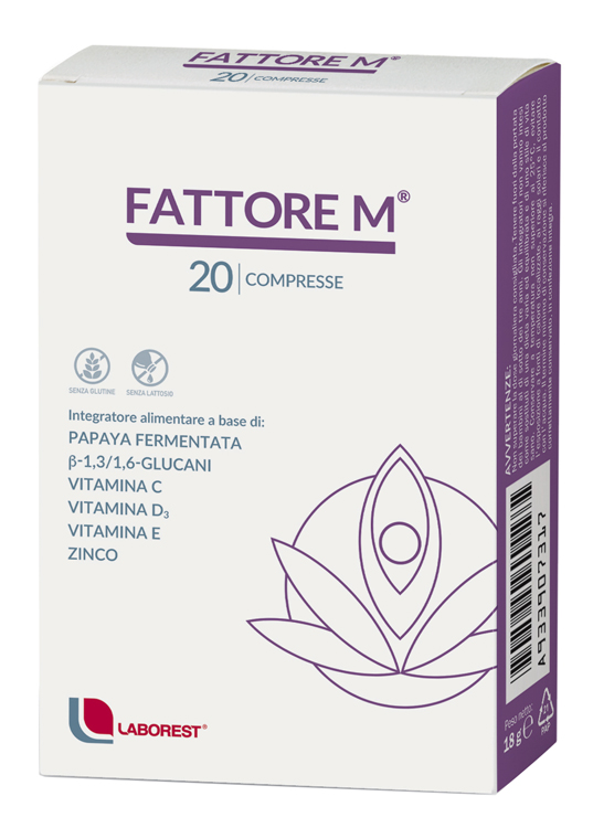 FATTORE M 20 COMPRESSE - Farmafamily.it