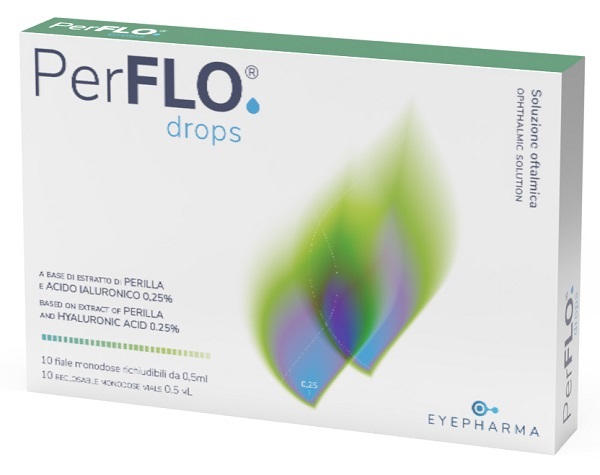 PERFLO DROPS GOCCE OCULARI 10 FIALE MONODOSE - Farmafamily.it
