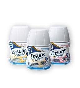 ENSURE COMPACT FRAGOLA 4 BOTTIGLIE DA 125 ML - Farmafamily.it