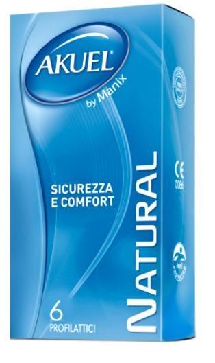 PROFILATTICO ANSELL AKUEL BY MANIX NATURAL B 6 PEZZI - Farmafamily.it