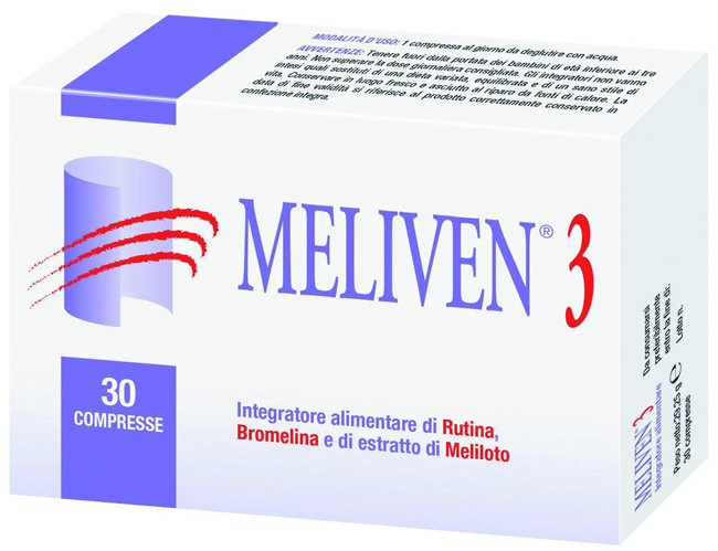 MELIVEN 3 30 COMPRESSE - Farmafamily.it