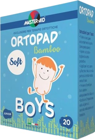CEROTTO OCULARE PER ORTOTTICA ORTOPAD SOFT BOYS REGULAR 20 PEZZI - Farmafamily.it