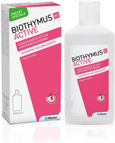 BIOTHYMUS AC ACTIVE SHAMPOO VOLUMIZZANTE DONNA 200 ML PREZZO SPECIALE - Farmafamily.it