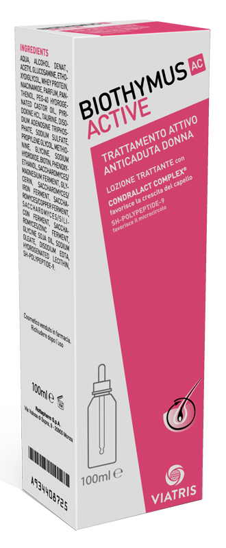 BIOTHYMUS AC ACTIVE TRATTAMENTO ATTIVO ANTICADUTA DONNA LOZIONE 100 ML - Farmafamily.it