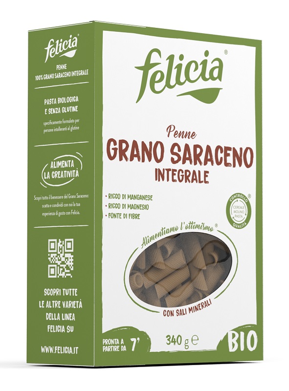 FELICIA BIO SARACENO PENNE 340 G - Farmafamily.it