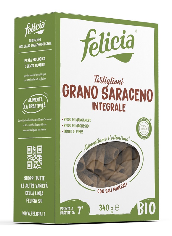 FELICIA BIO SARACENO TORTIGLIONI 340 G - Farmafamily.it