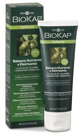 BIOKAP BELLEZZA BALSAMO NUTRIENTE DISTRICANTE 125 ML BIOSLINE - Farmafamily.it